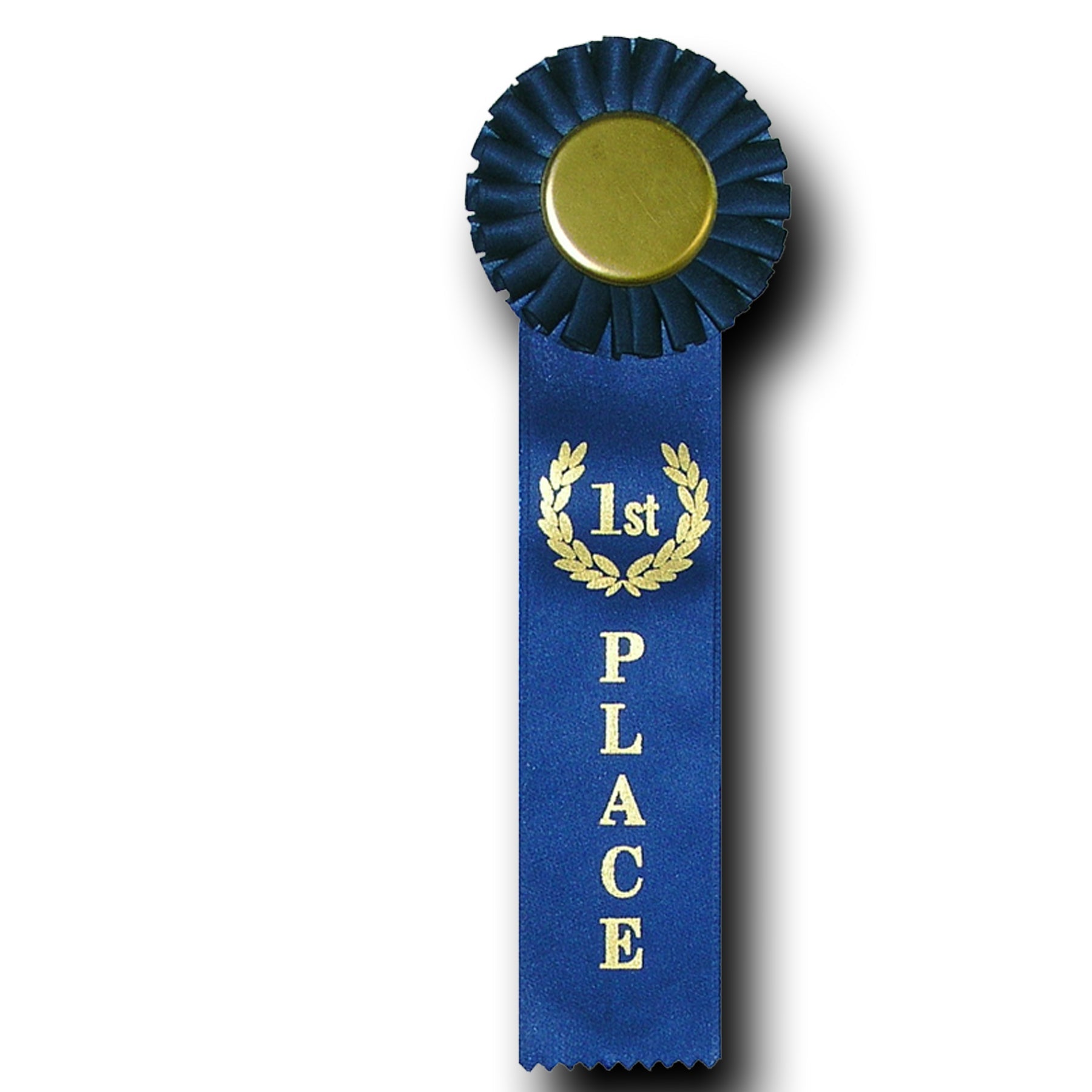 Blue Ribbon Award with a laurel wreath design.