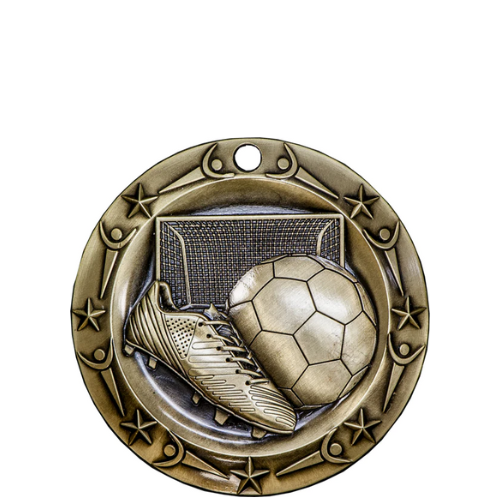 Custom Gold Medal Award Soccer