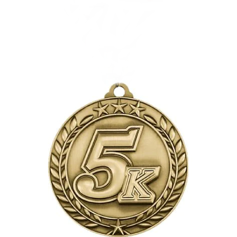 Wreath Antique Medallion - Gold