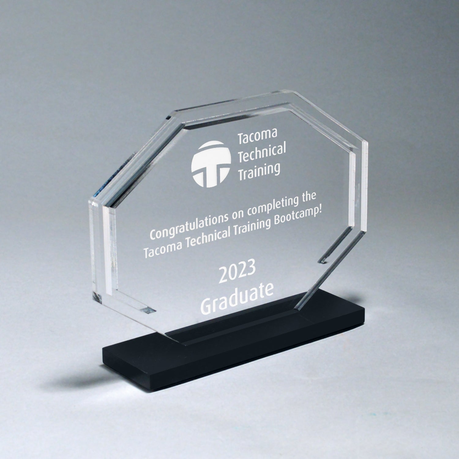 Custom Glass Award