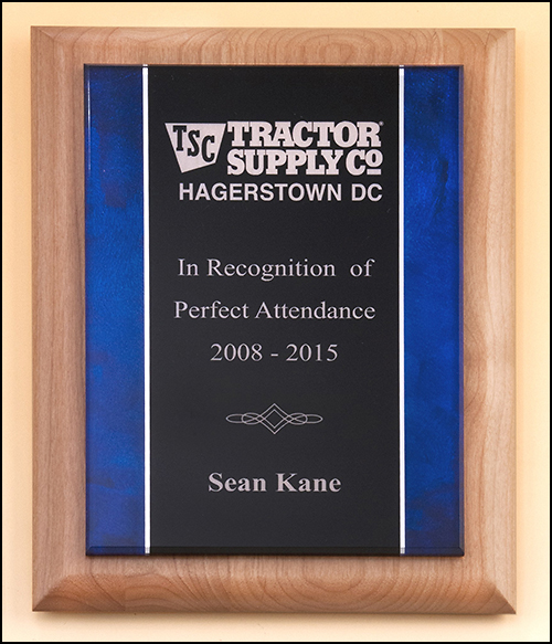 Alder Wood Plaque Award