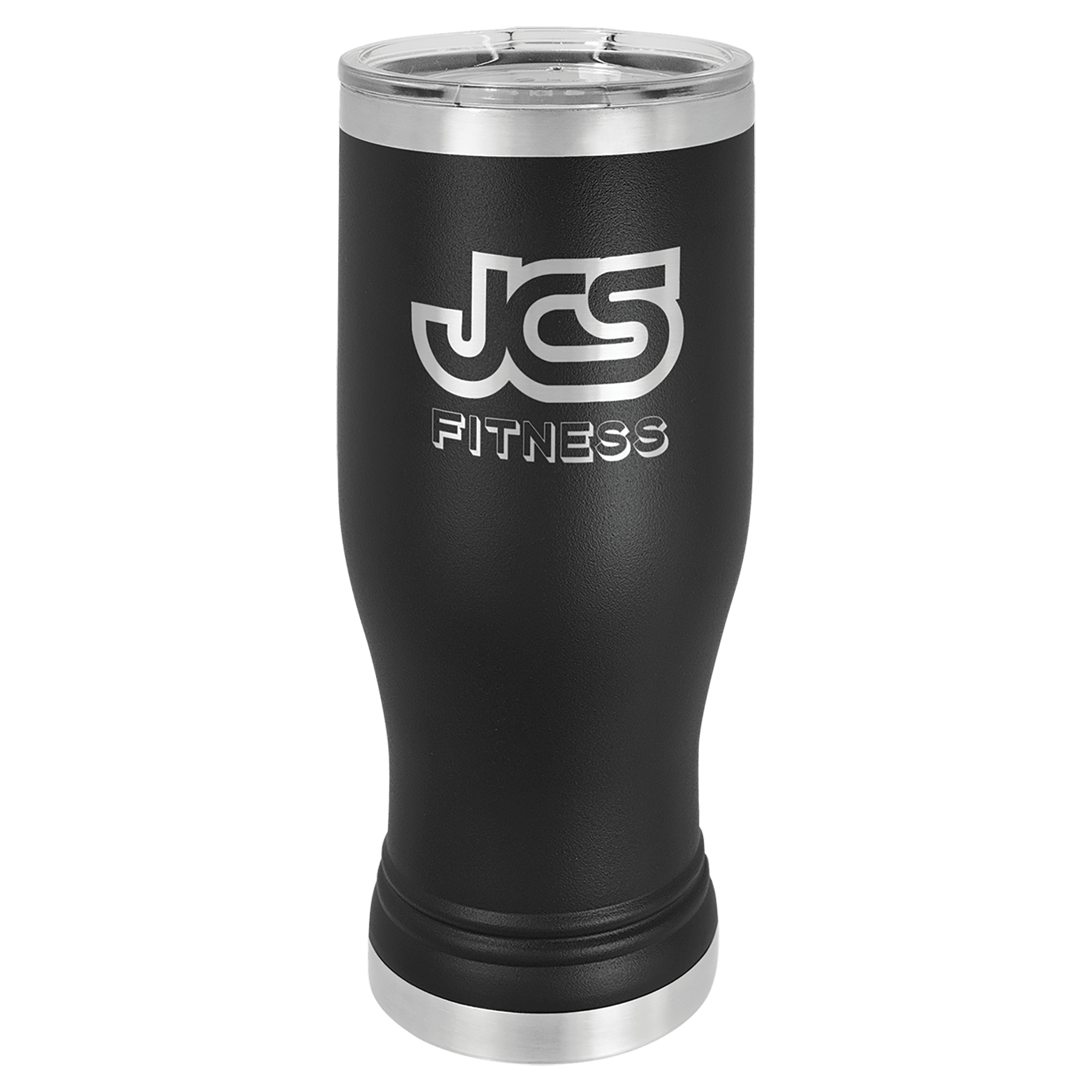 Black Insulated Tumbler Mug with Custom Logo