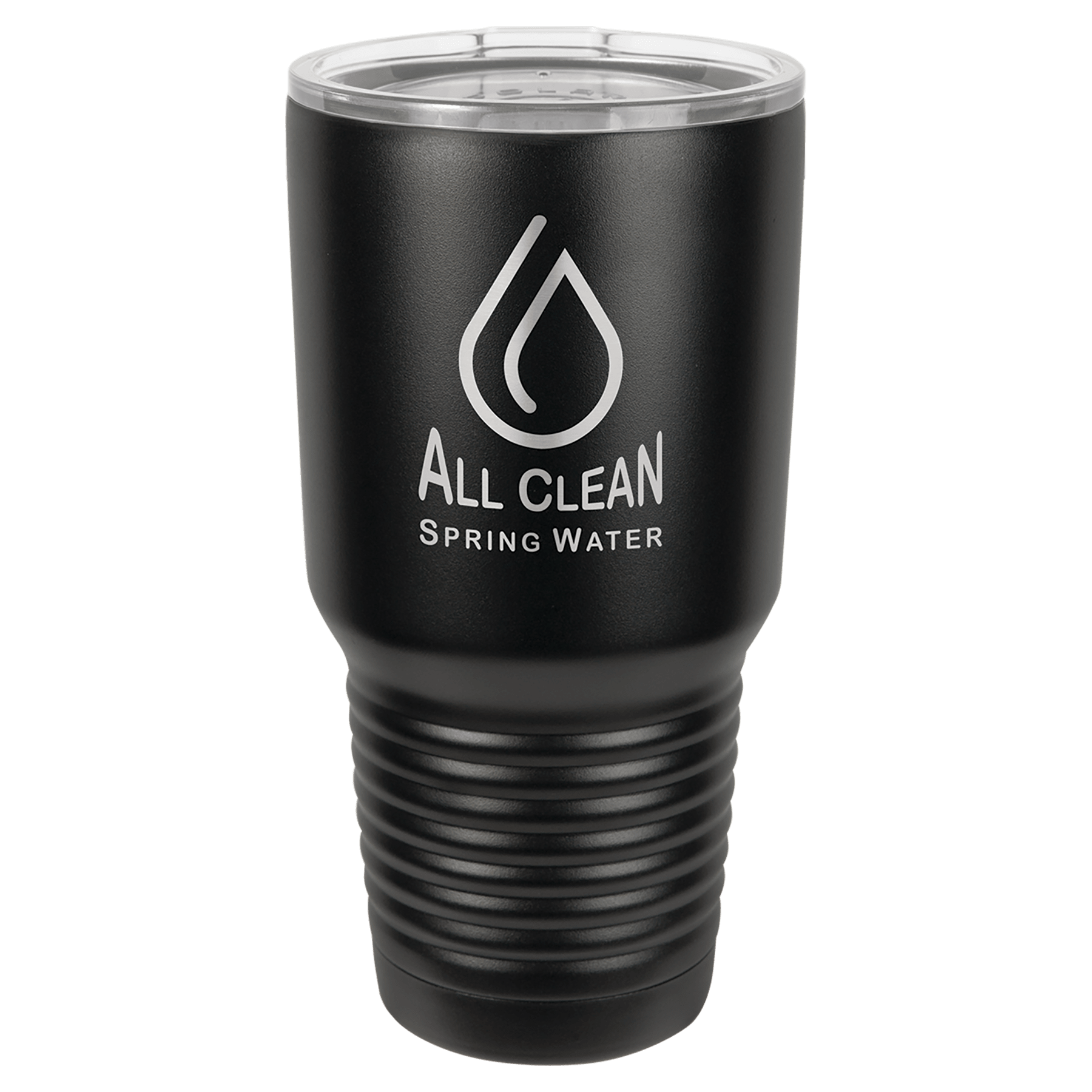 Black Stainless Steel Insulated Tumbler Cup with Custom Logo