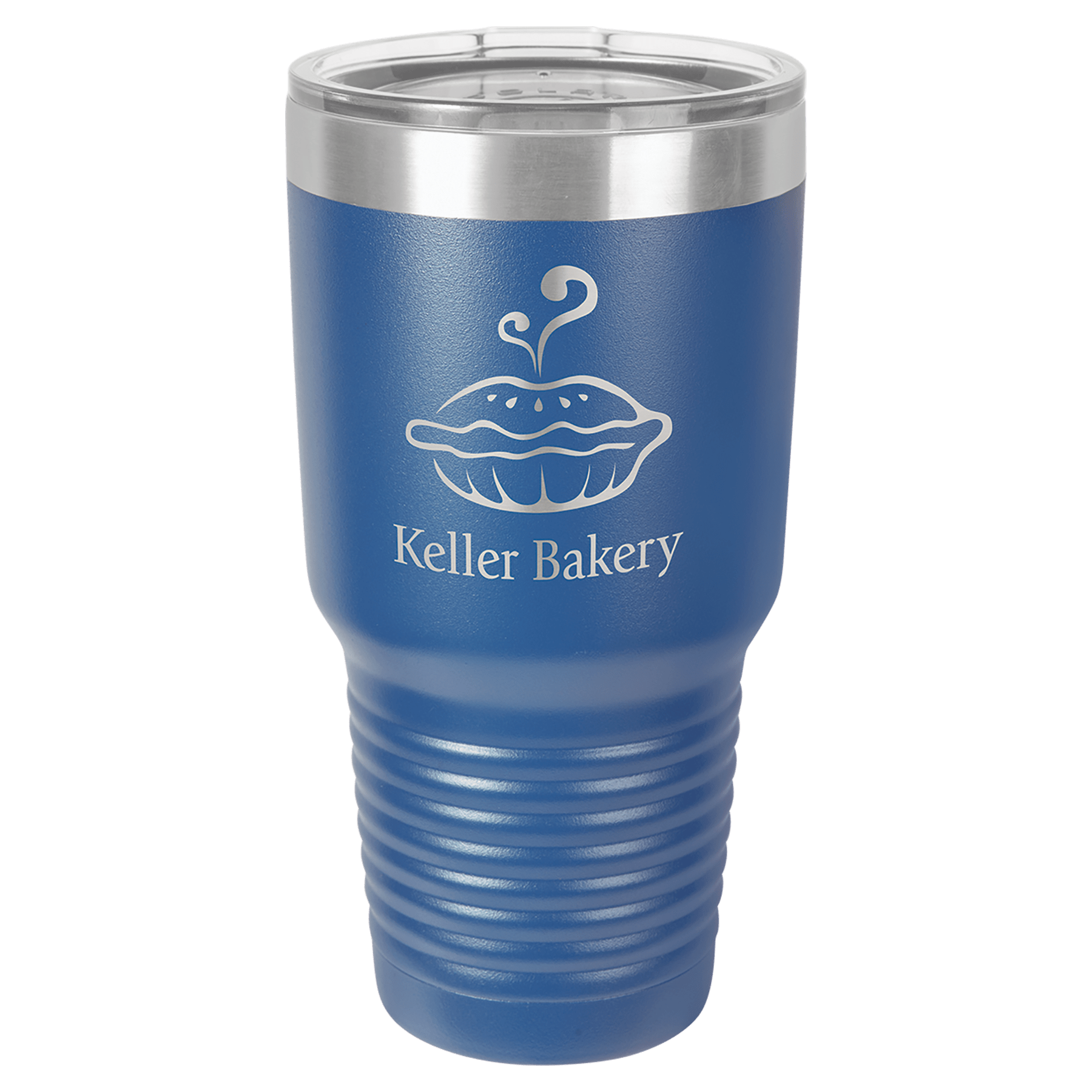Blue Stainless Steel Insulated Tumbler Cup with Custom Logo