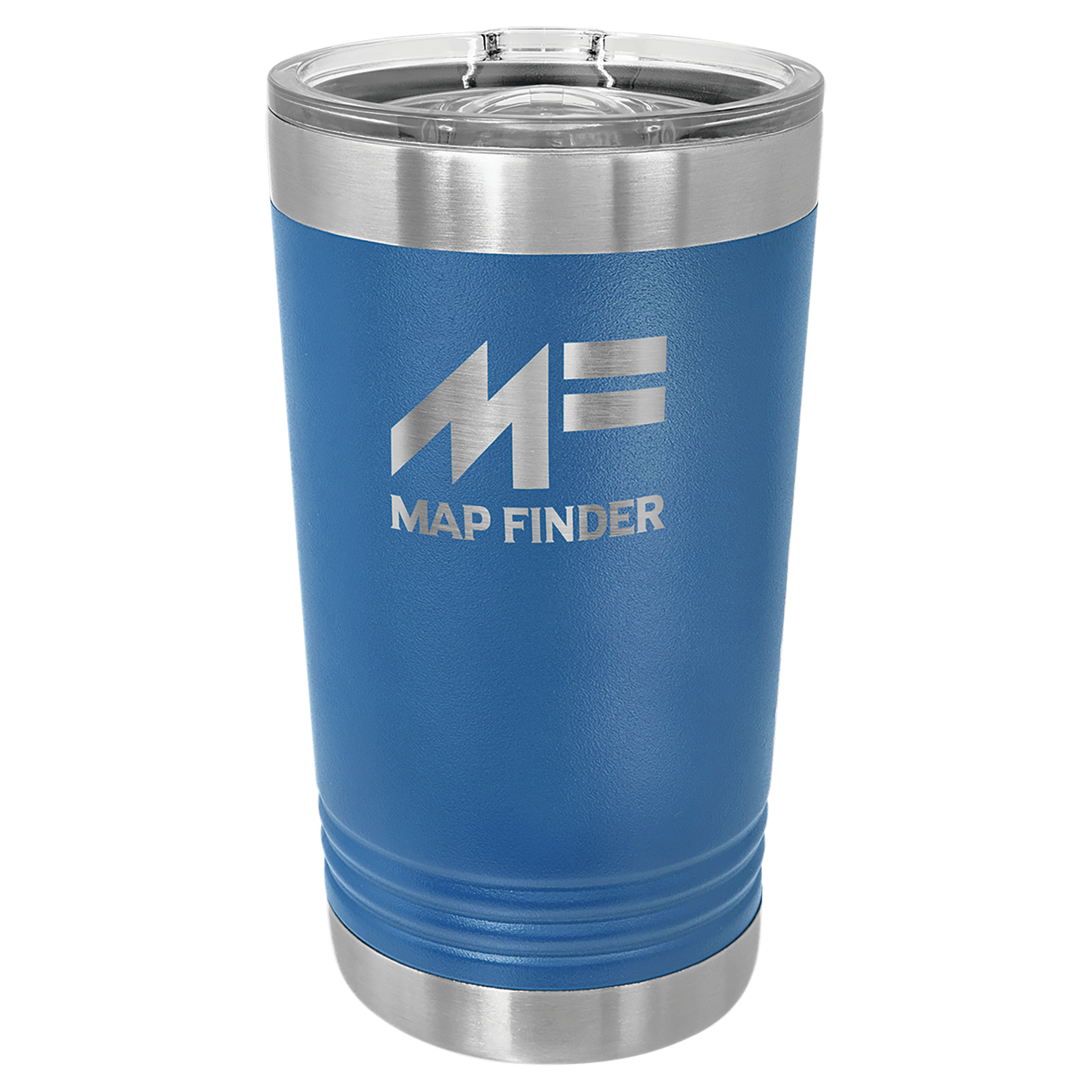 Blue Stainless Steel Insulated Tumbler with Custom Logo