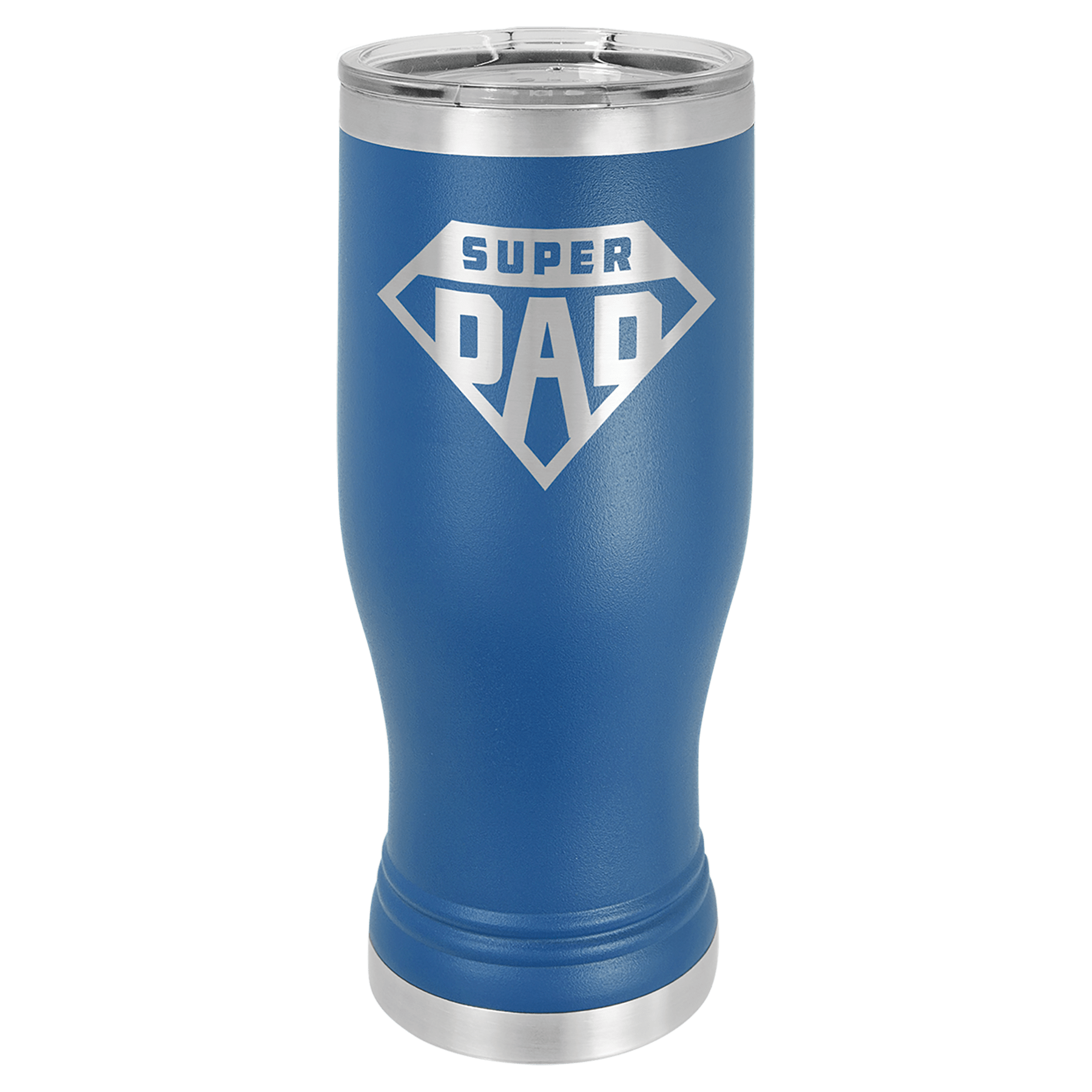 Blue Super Dad Insulated Tumbler Mug