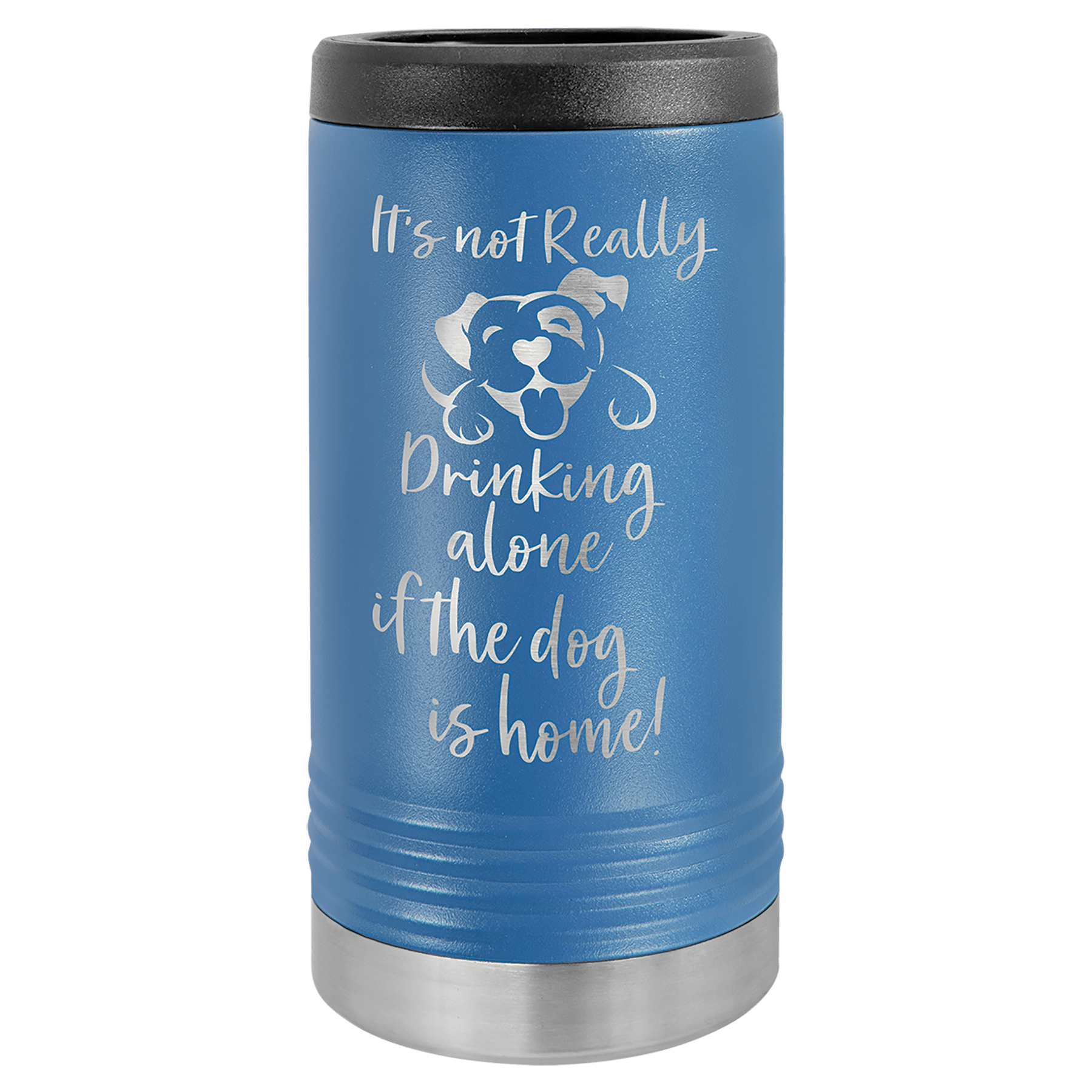 Custom Engraved Blue Stainless Steel Insulated Tall Tumbler