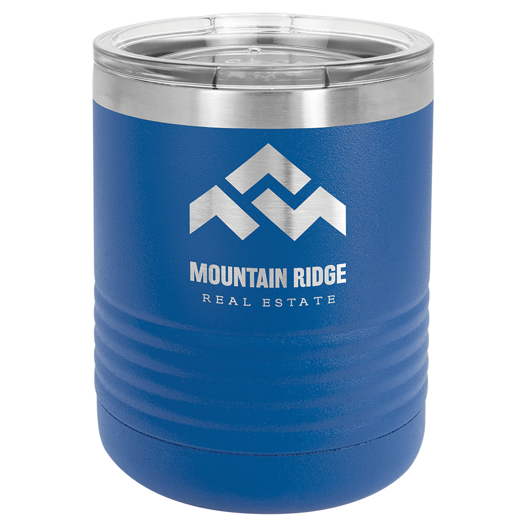 Custom Engraved Blue Stainless Steel Insulated Tumbler