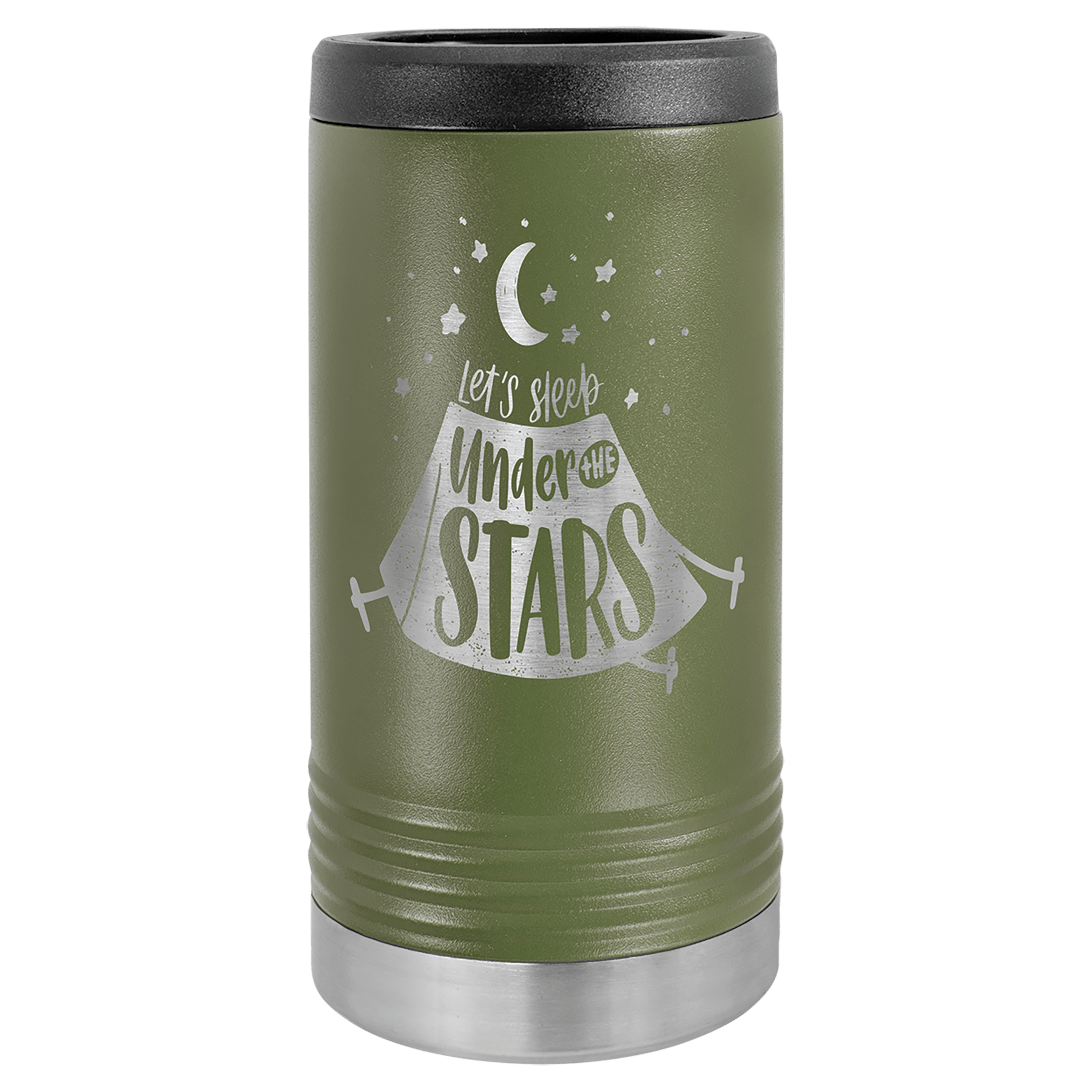 Custom Engraved Olive Green Stainless Steel Insulated Tall Tumbler