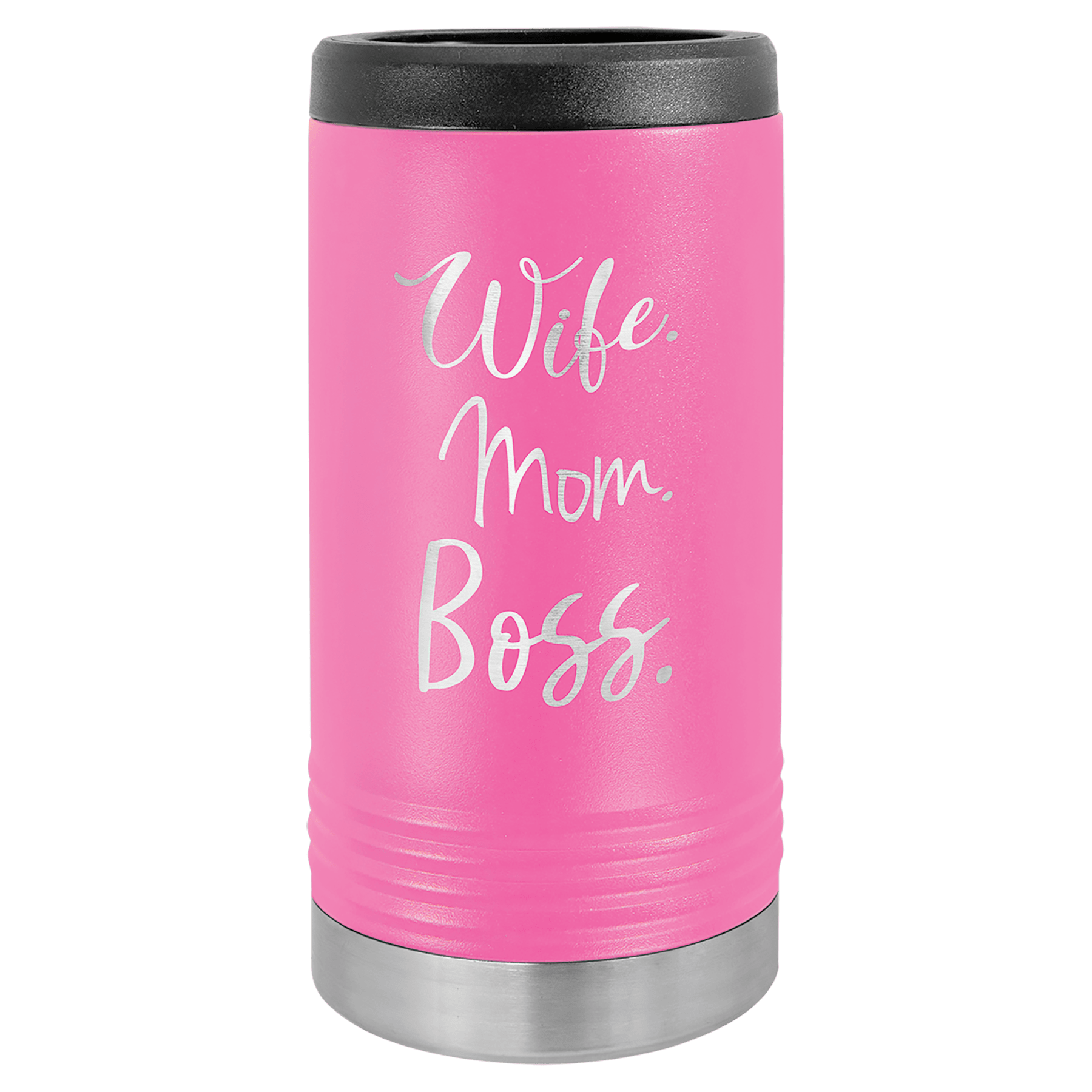 Custom Engraved Pink Stainless Steel Insulated Tall Tumbler