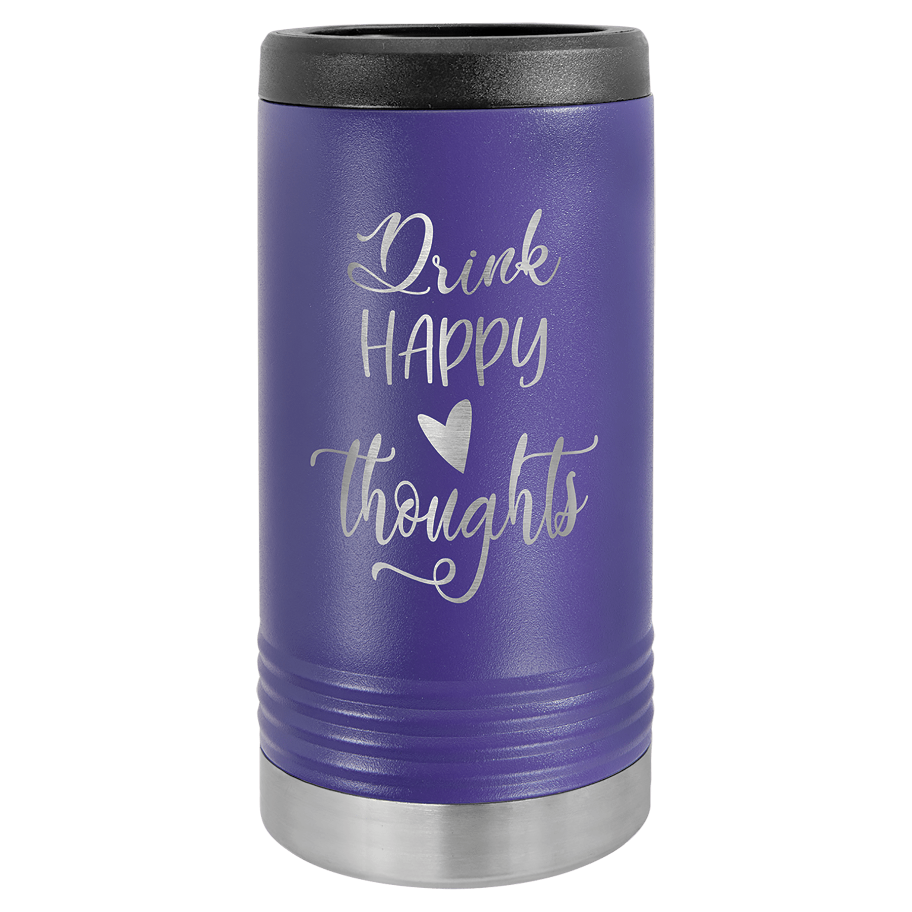 Custom Engraved Purple Stainless Steel Insulated Tall Tumbler