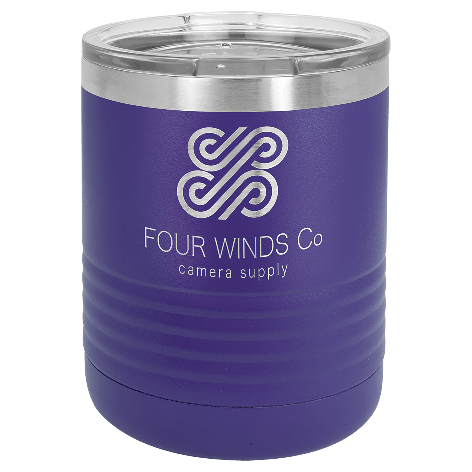 Custom Engraved Purple Stainless Steel Insulated Tumbler