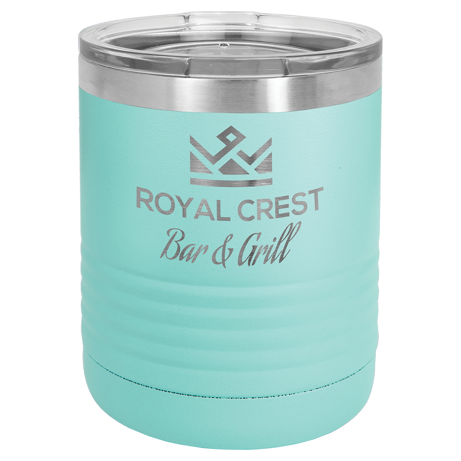 Custom Engraved Teal Stainless Steel Insulated Tumbler