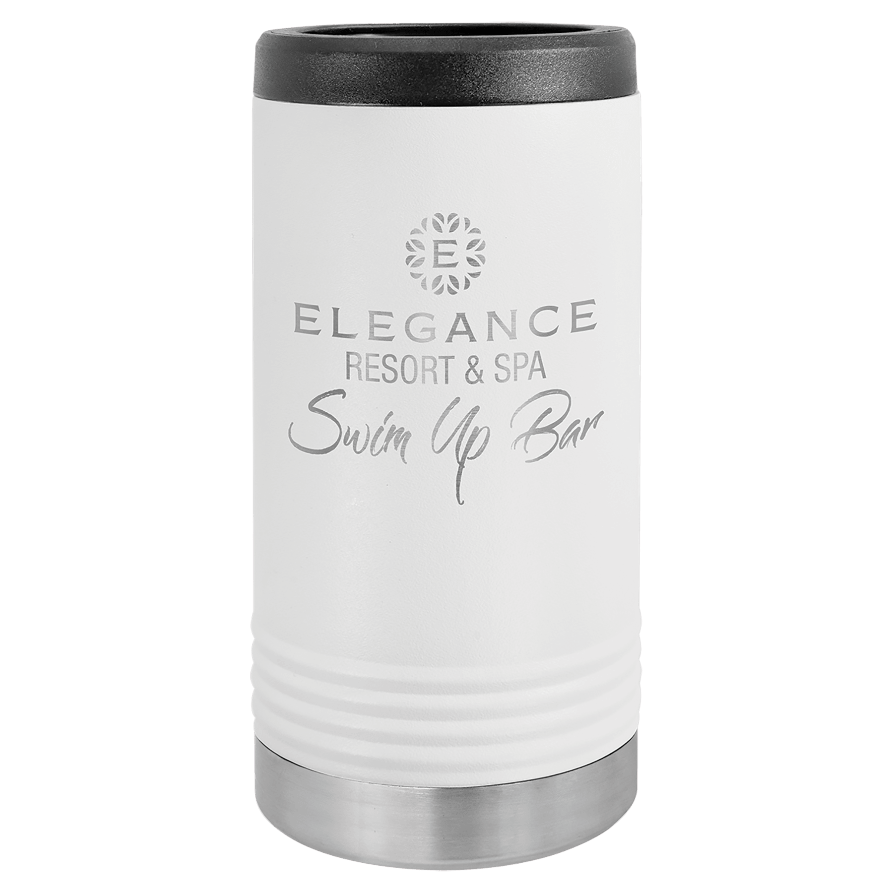 Custom Engraved White Stainless Steel Insulated Tall Tumbler