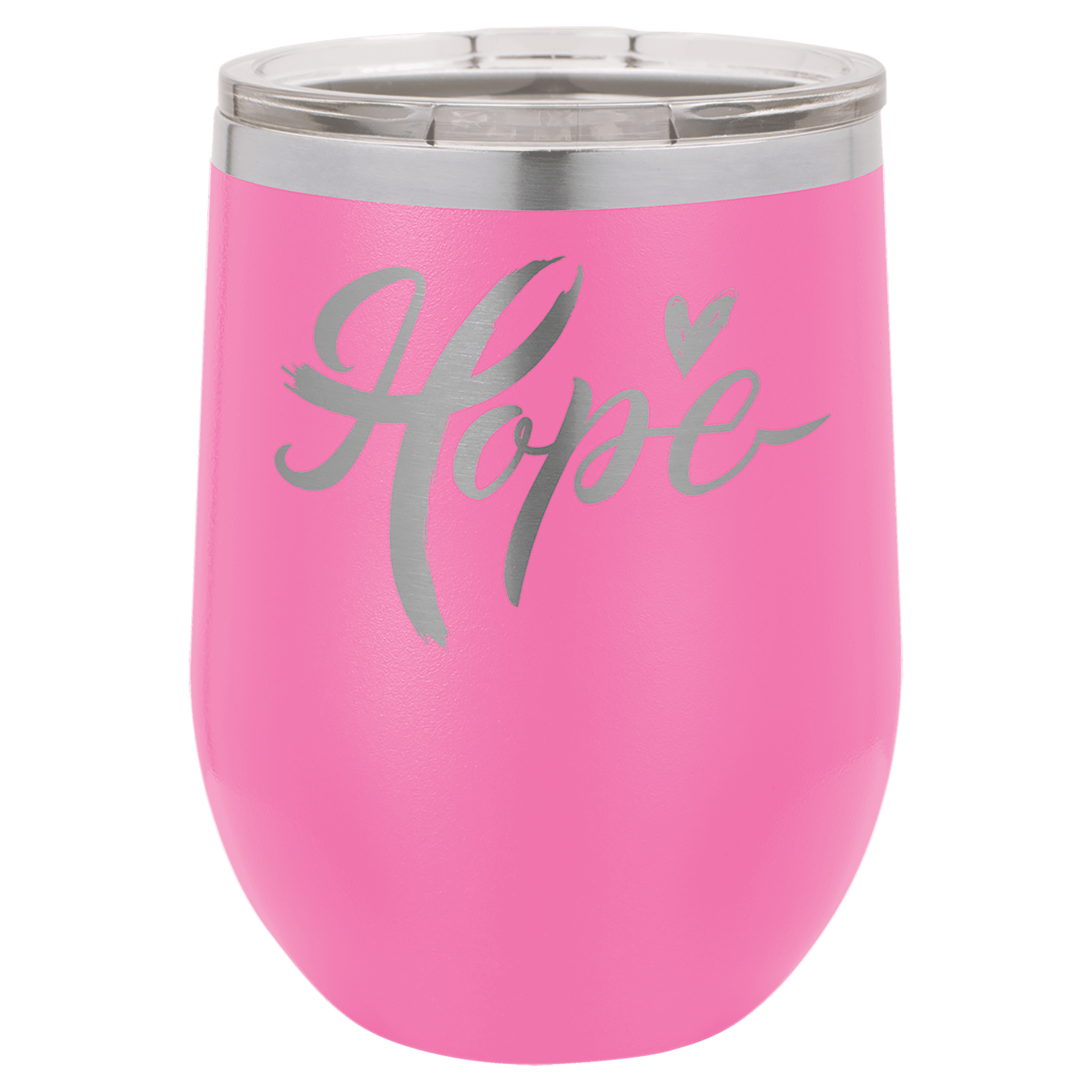 Custom Stainless Steel Insulated Tumbler Cup with Logo in Pink color