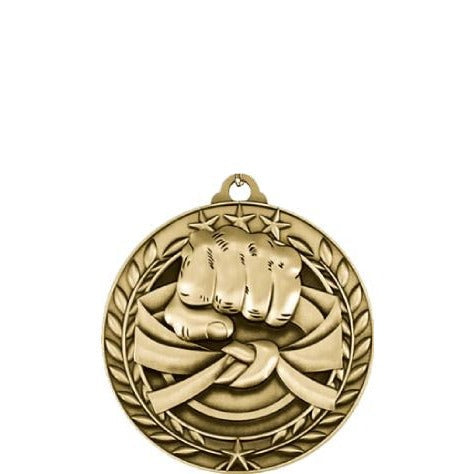 Gold Karate Medal