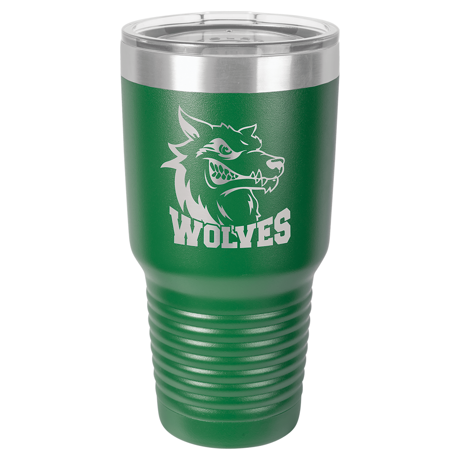 Green Stainless Steel Insulated Tumbler Cup with Custom Logo