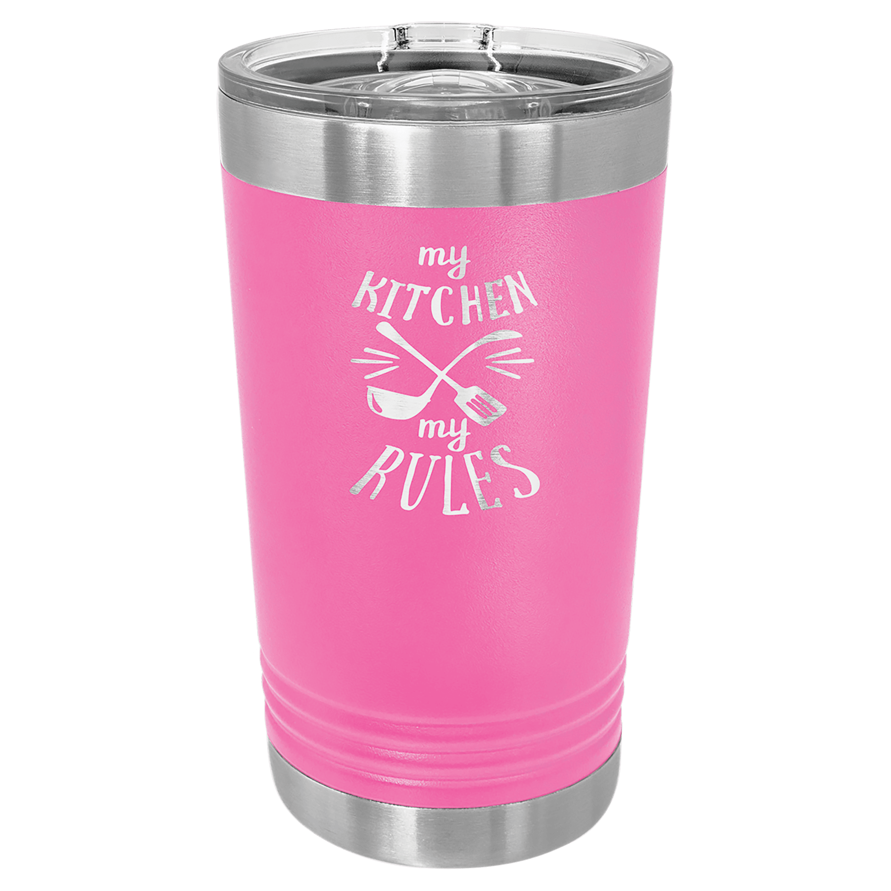 Pink Stainless Steel Insulated Tumbler with Custom Logo