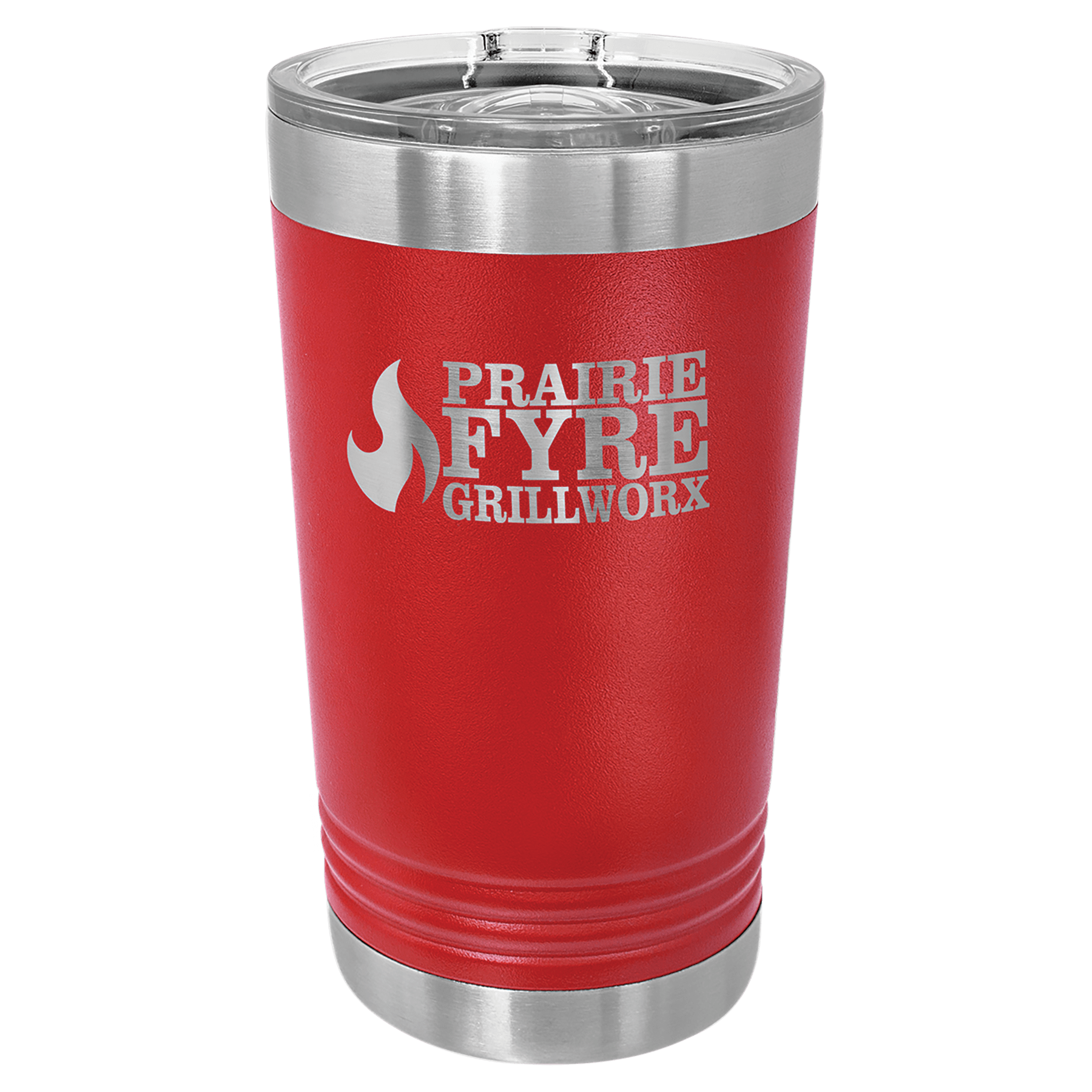 Red Stainless Steel Insulated Tumbler with Custom Logo