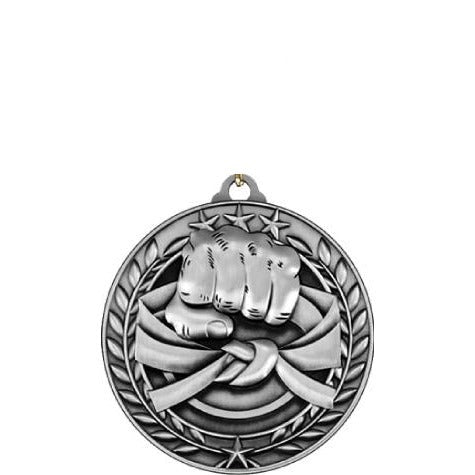 Silver Karate Medal