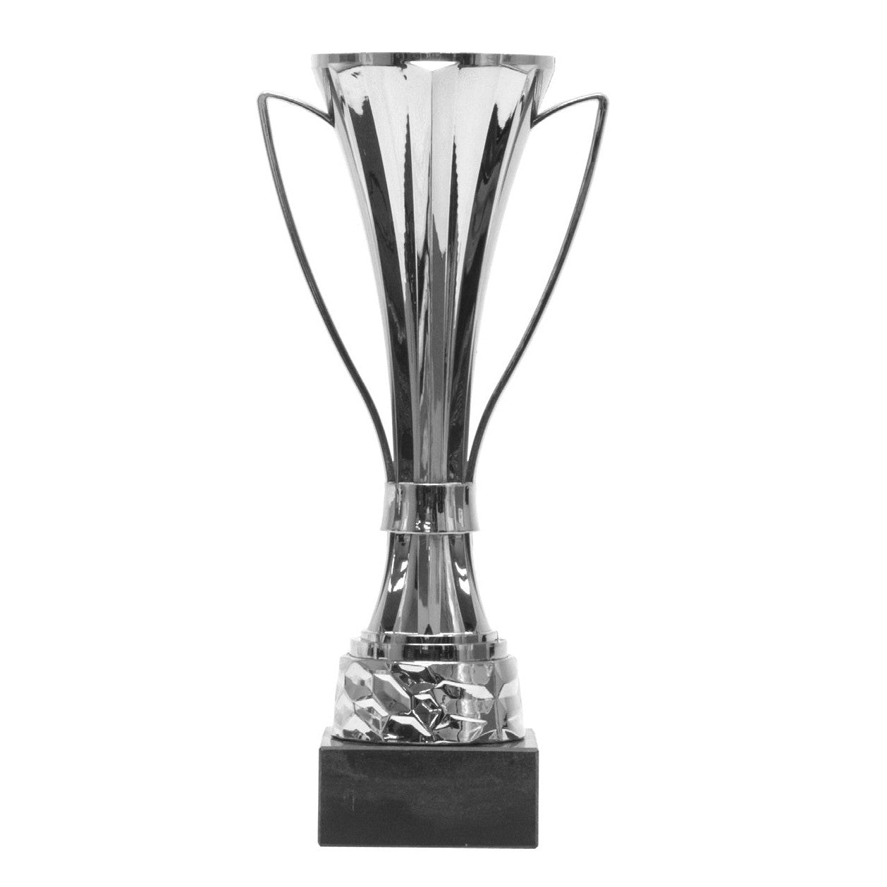 Silver Trophy Cup with Black Base