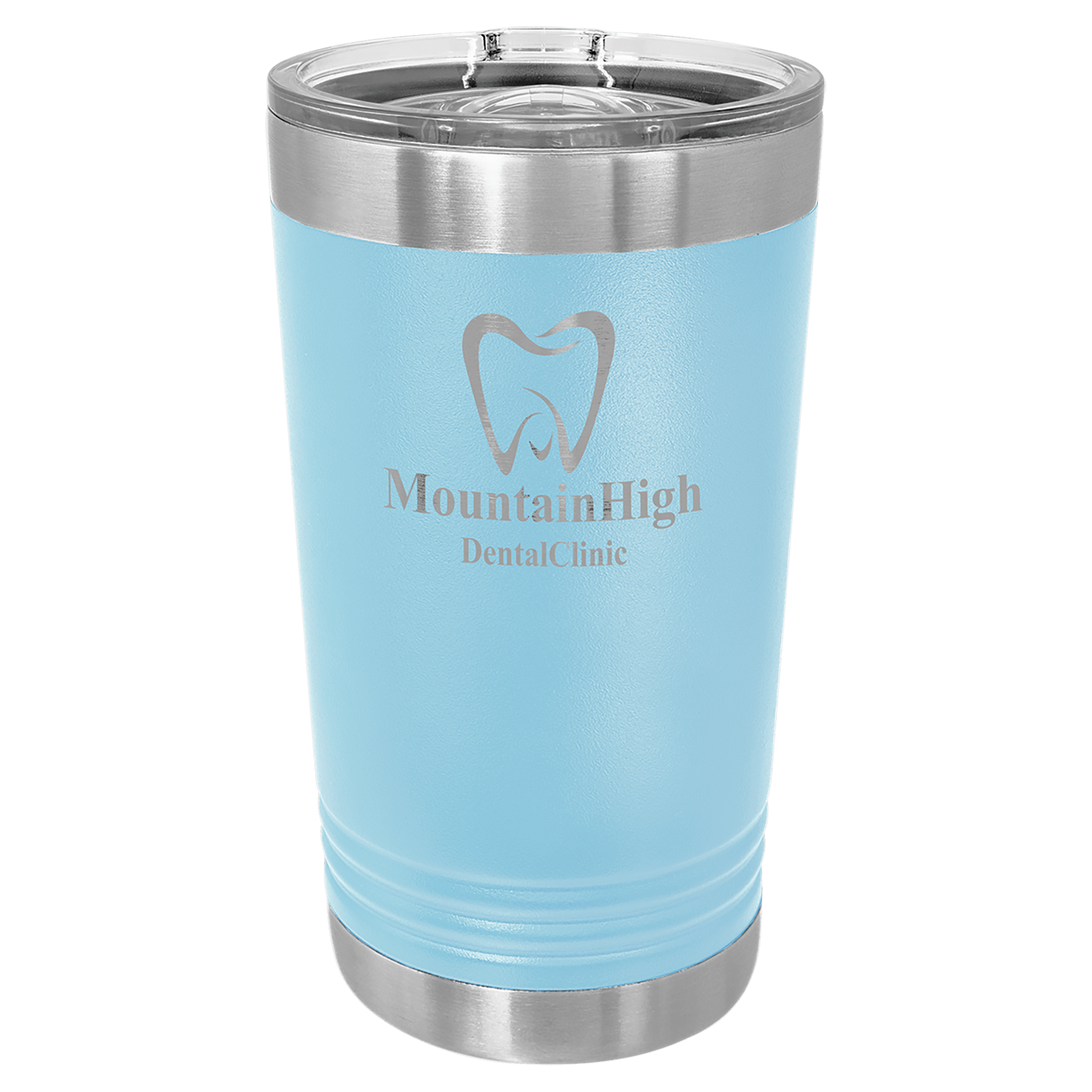 Sky Blue Stainless Steel Insulated Tumbler with Custom Logo