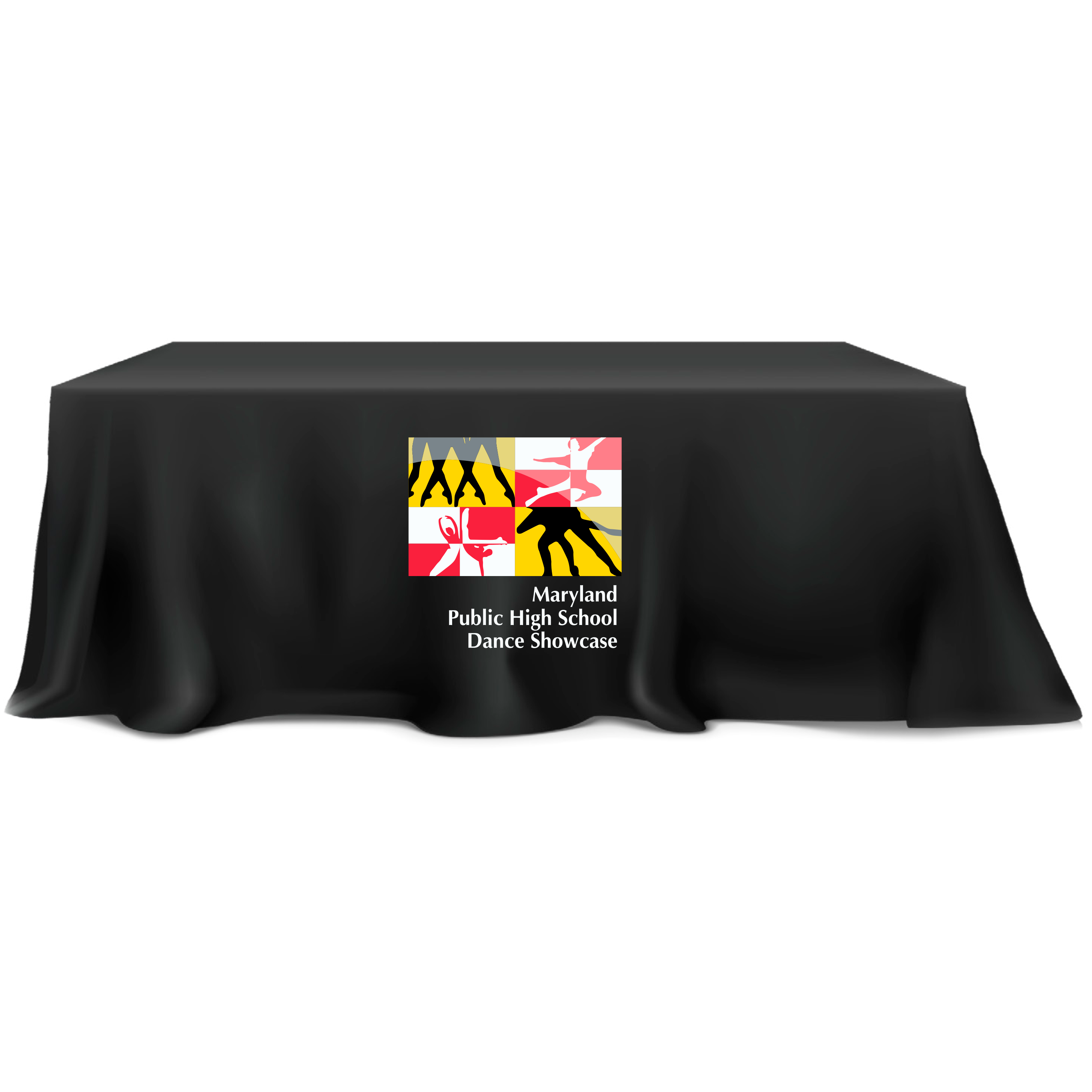 Custom Black Tablecloth