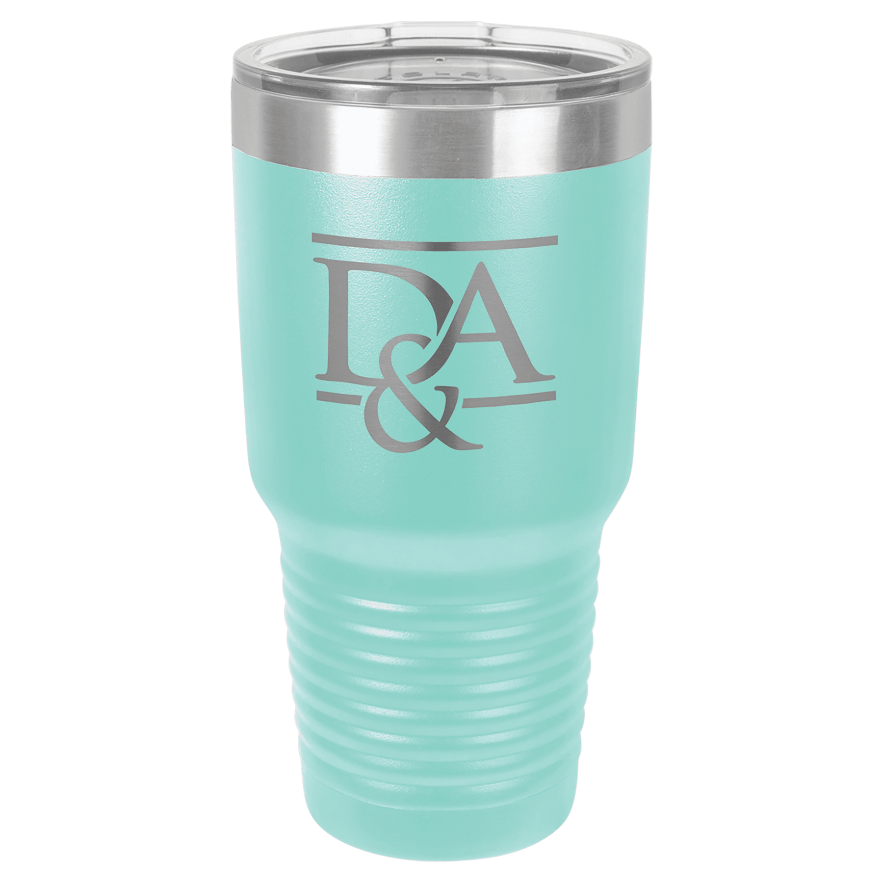 Teal Stainless Steel Insulated Tumbler Cup with Custom Logo