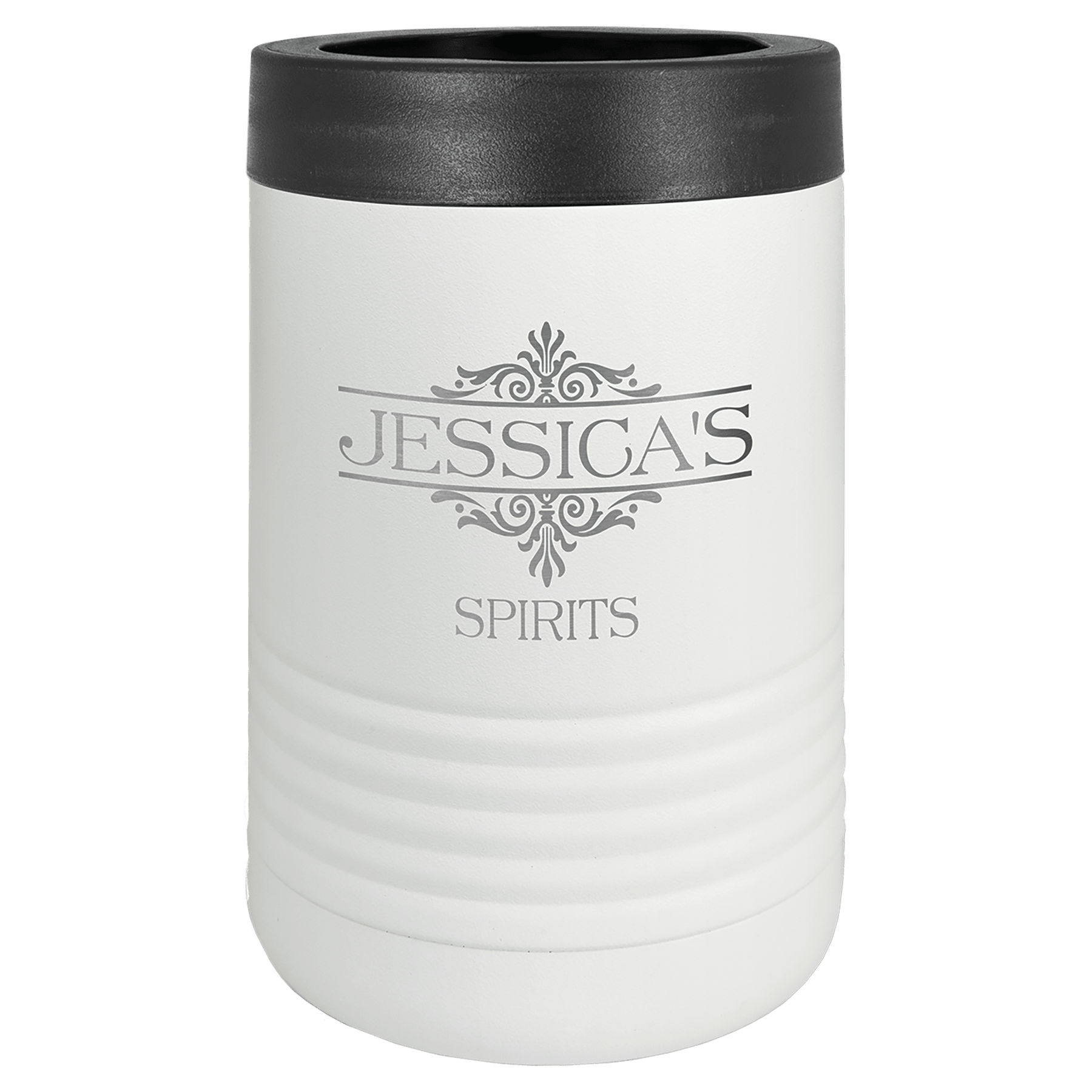 White Stainless Steel Insulated Tumbler with Custom Logo Engraving