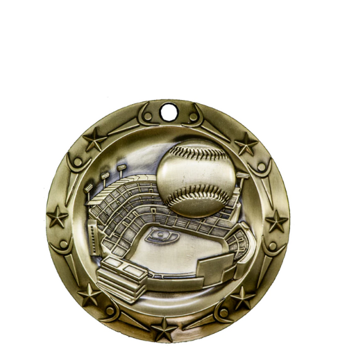 3" - World Class Medallion Medals