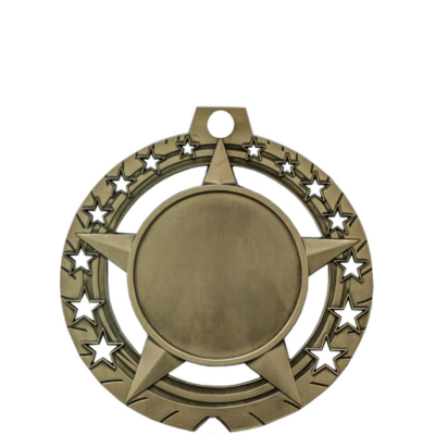 3 3/4" - Jumbo Star Medallion With Insert