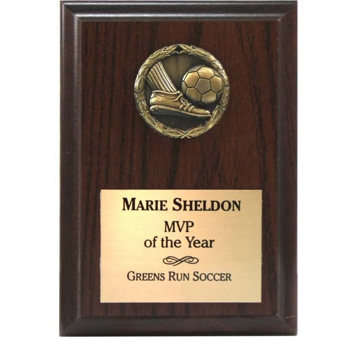Three Dimensional Medallion Plaques - Various Sizes