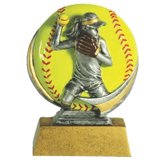 Baseball Girl Baller Sculpture Award