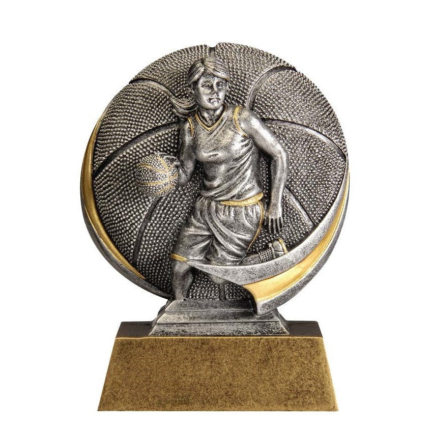 Basketball Girl Sculpture Award