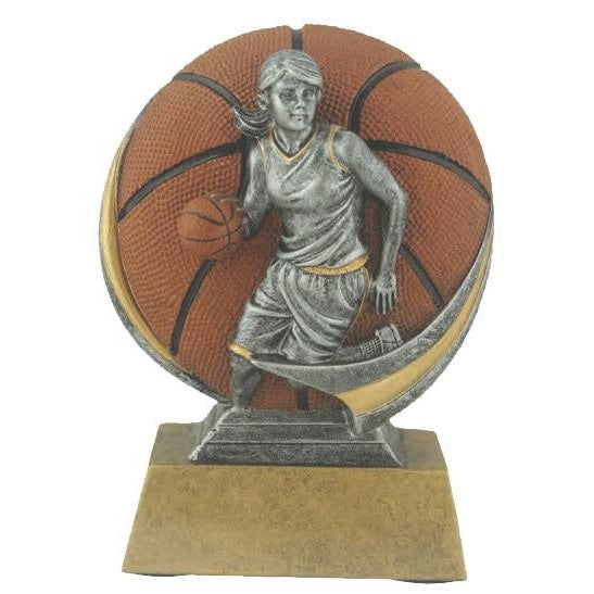 Basketball Girl Sculpture Award