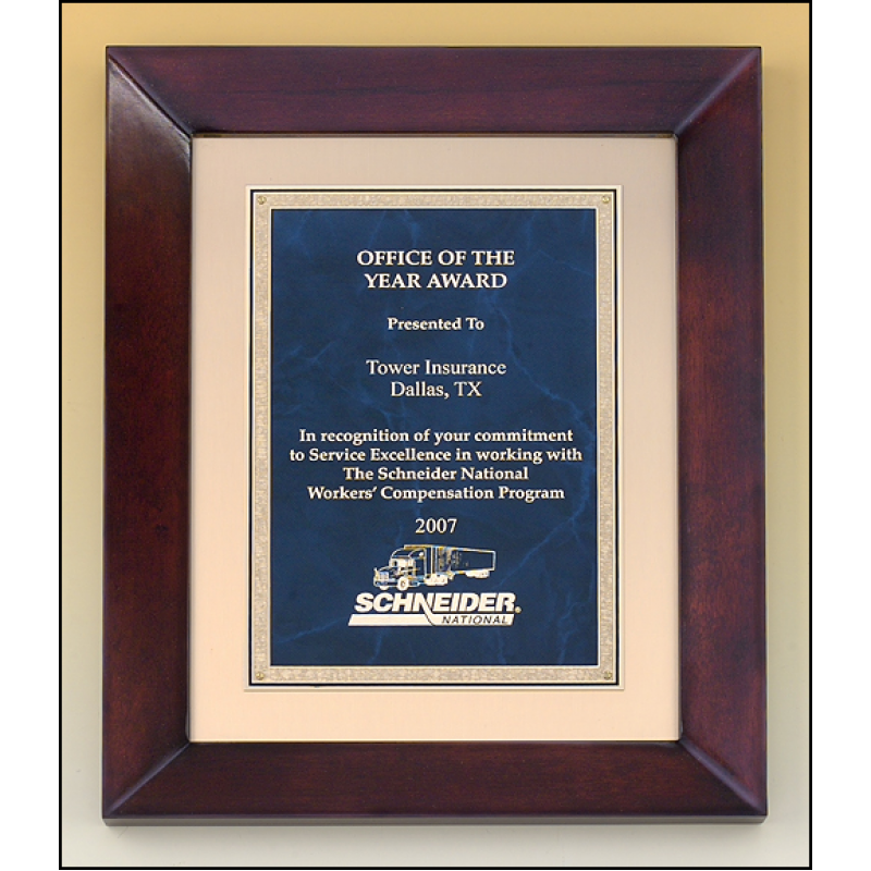 Customized Plaque Award
