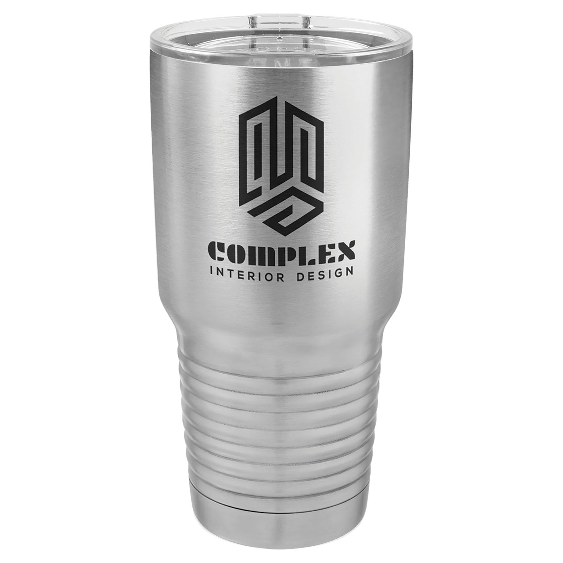 Silver Stainless Steel Insulated Tumbler Cup with Custom Logo