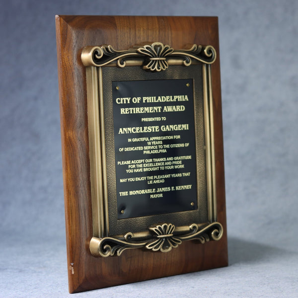 Personalized Award Plaques, Fully Customizable Engraved Plaques With A Variety Of Sizes And Materials, Free Shipping With No Additional Fees - UK