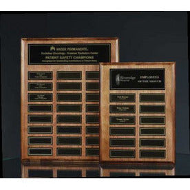 Perpetual Walnut Plaque with  Magnetic Plates